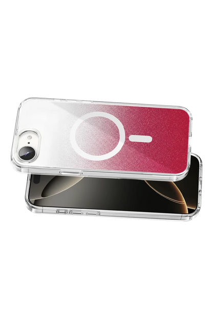 Onegif iPhone 17E Sora Simli Magsafe Kapak - Kırmızı