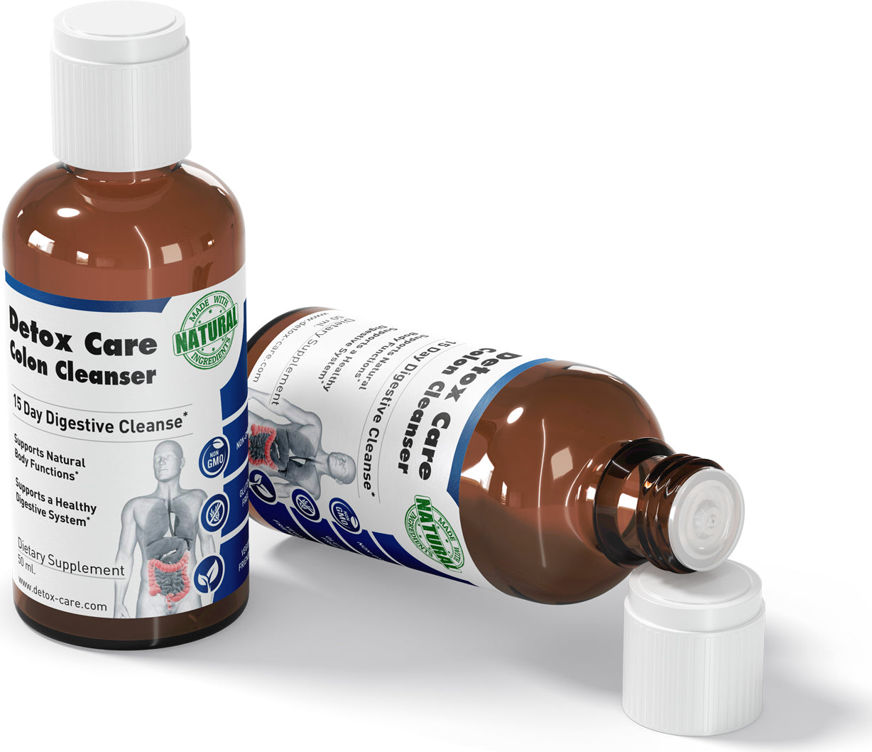 Detox Care Colon Cleanser 50Ml X 3 Adet