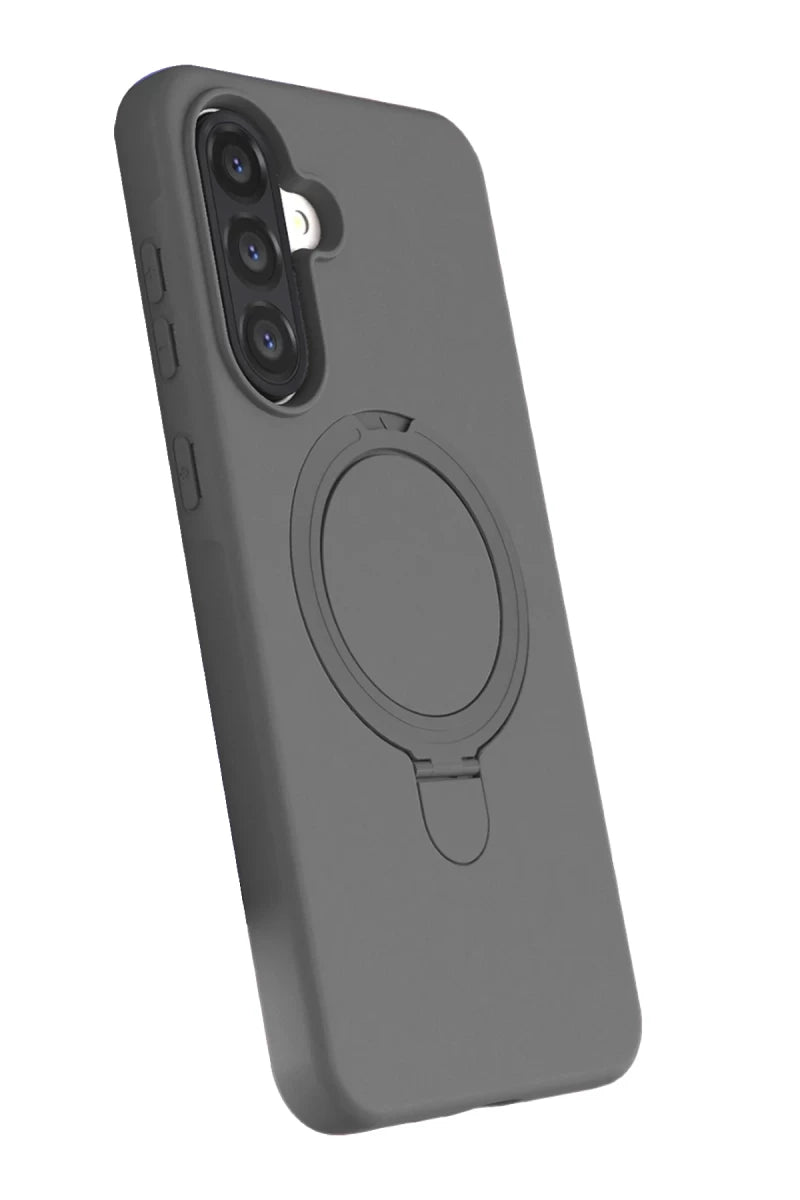 Galaxy A36 Regal Magsafe Standlı Kapak - Titan Gri