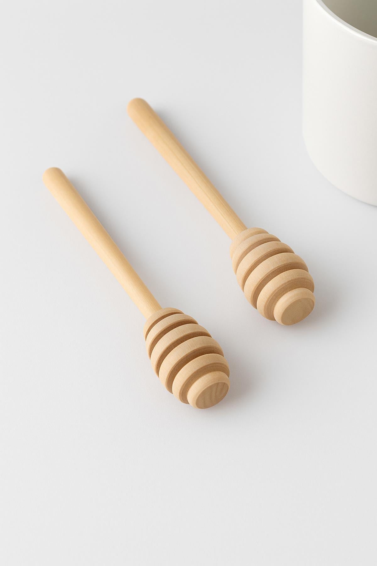 Ahşap Bal Kaşığı Seti 2?li 16,5 cm