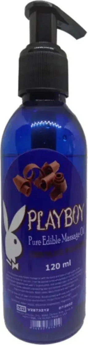 Playboy Pure Edible Massage Oil 360 ml Çikolata Aromalı Masaj Yağı x 3 Adet
