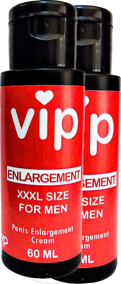 Vip Xxxlcream For Men 60 ml 2 Adet Erkekler Için Büyütücükalınlaştırıcı Krem 60 ml