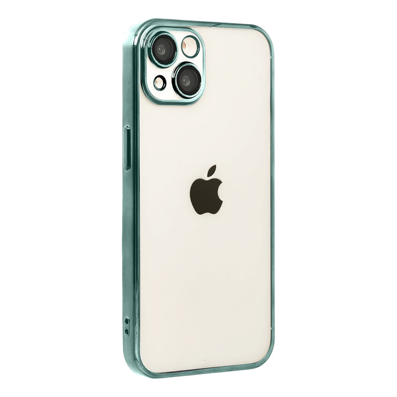 iPhone 15 Razer Lensli Silikon - Yeşil