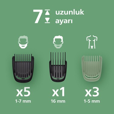 Erkek Bakım Seti - 13in1, Yüz/Saç/Vücut Tıraş Makinesi