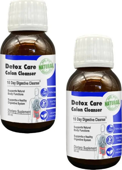 Detox Care Destek Şurubu 50 ml x 2 Adet+Super Slım