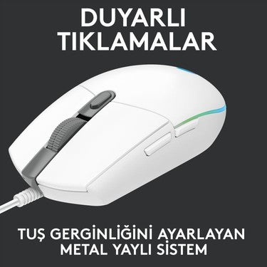 Logitech G G102 LIGHTSYNC RGB Aydınlatmalı 8.000 DPI Kablolu Oyuncu Mouse?