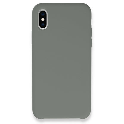 iPhone XS Max Kılıf Lansman Legant Silikon - Gri