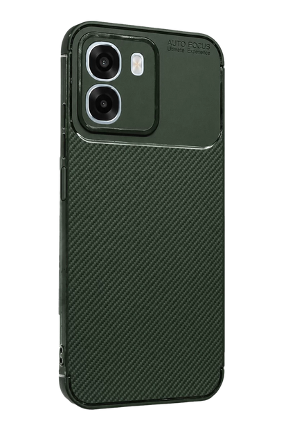 A6T 5G Auto Focus Karbon Kapak - Koyu Yeşil