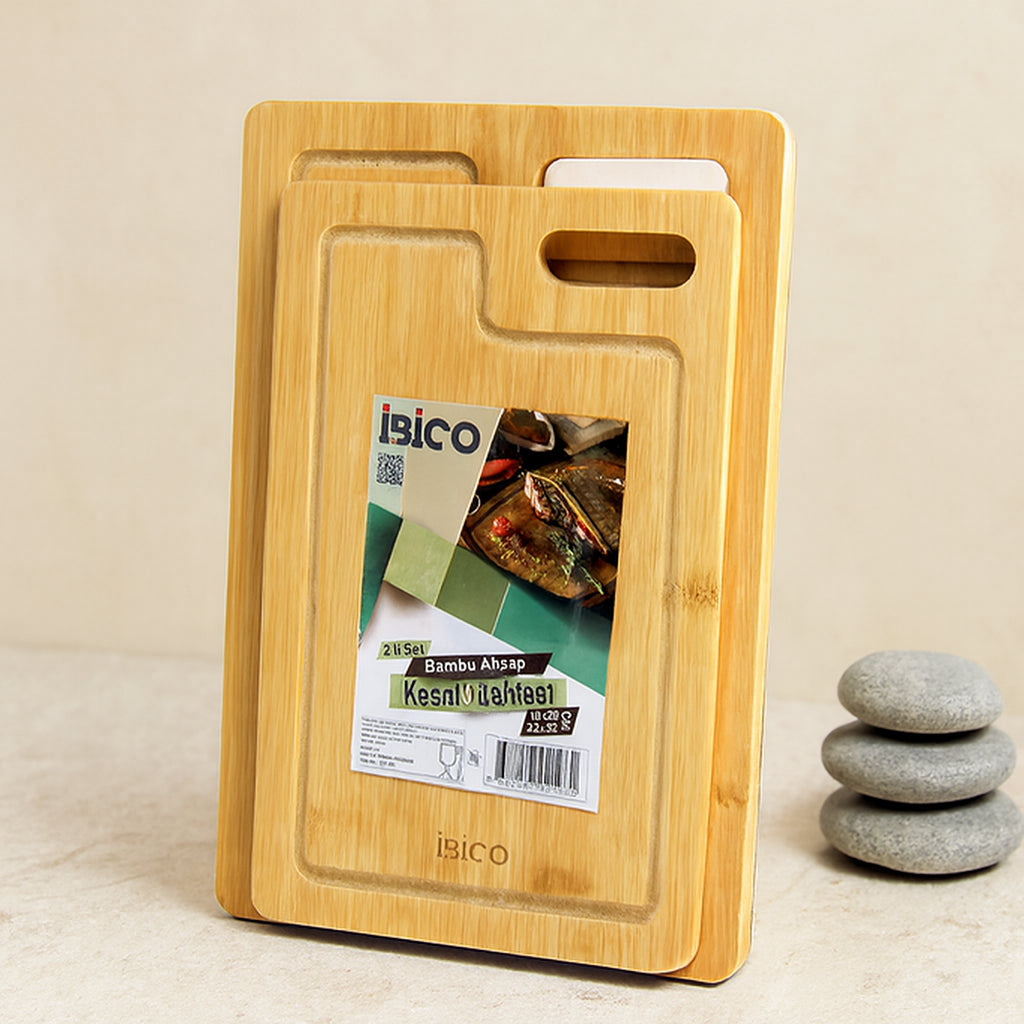 Bambu Kesme Panosu 2'li Set (18x28 & 22x32 cm)