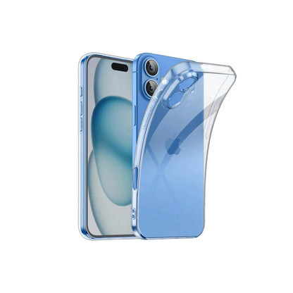 iPhone 16 Kılıf Lüx Şeffaf Silikon