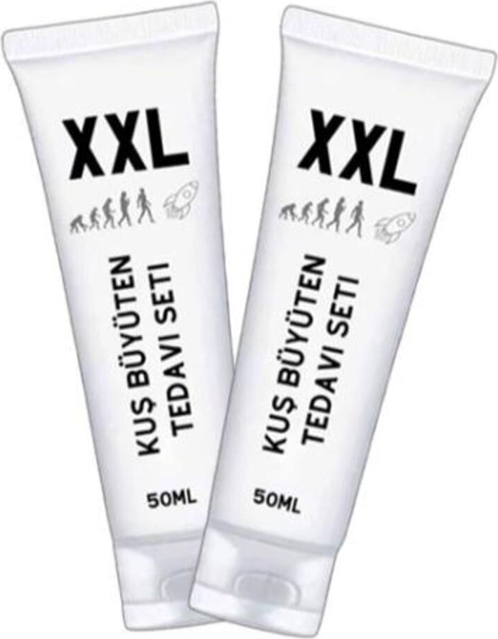 Xxl Kuş Bü.yüten Erk.eğe Pen.isi Büy.ütücü Kremi 50 ml x 2 Adet