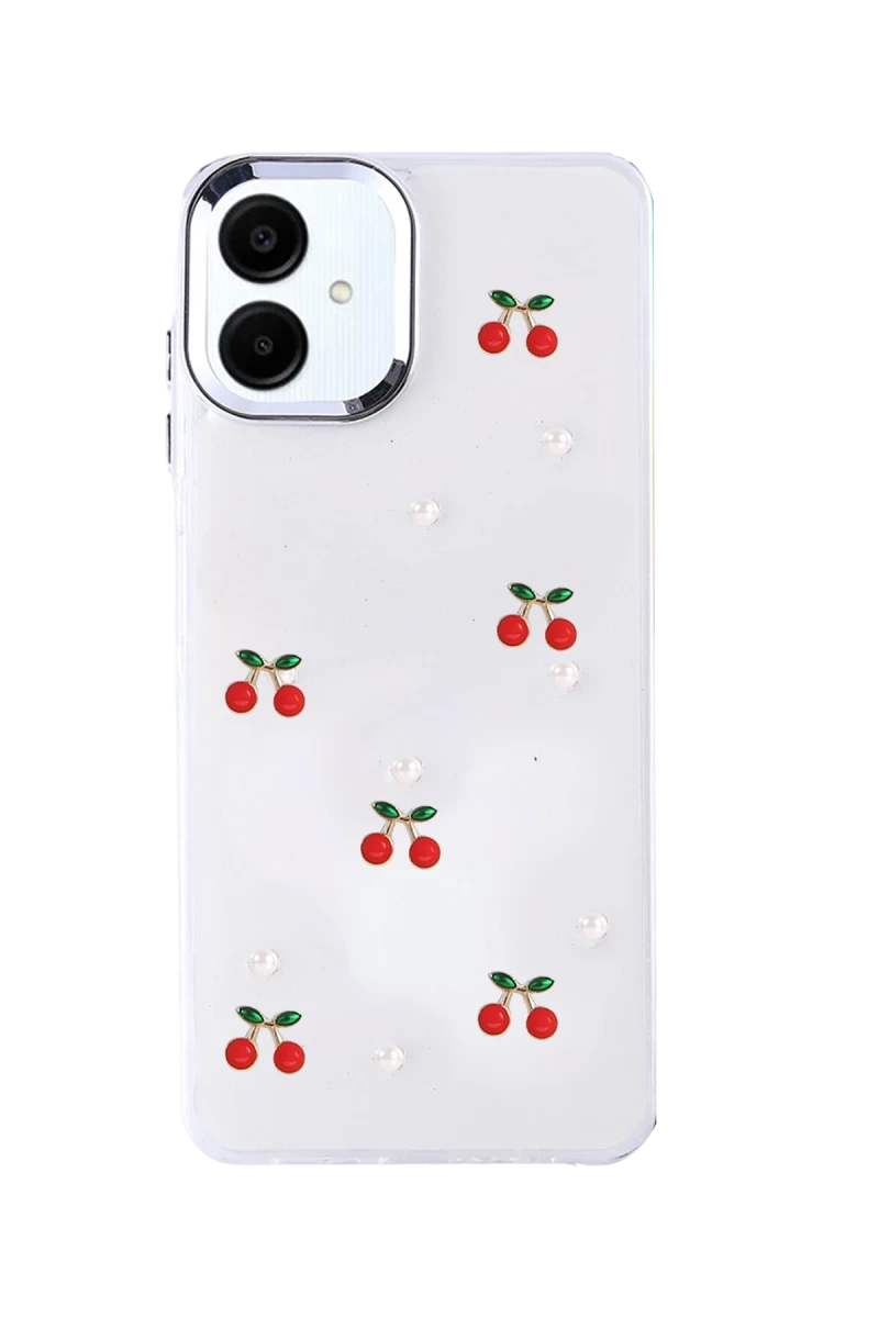 Galaxy A07 4G Fiyonk Desenli Kapak - Desen 9