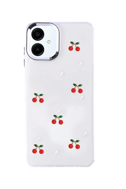 Galaxy A07 4G Fiyonk Desenli Kapak - Desen 9