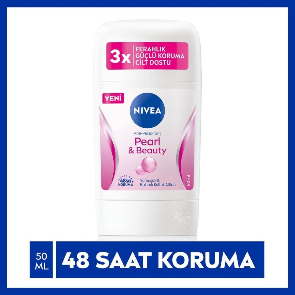 50 ml Stick Deodorant, Kadınlar İçin Parlak ve Ferah