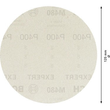 Bosch M480 125 mm 400 Kum Elek Telli Ağ Zımpara