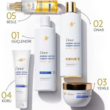 Çift Fazlı Yoğun Onarıcı Saç Serumu 80ml, Amino Serum İçerir