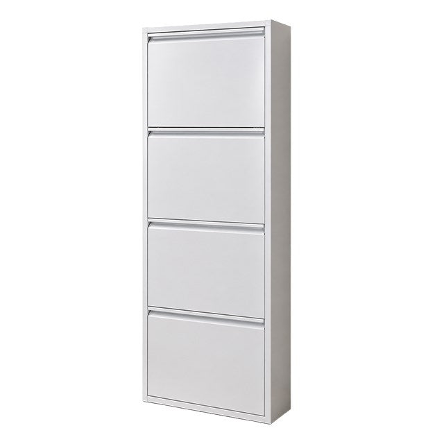 KASER 9003 BEYAZ 4lu KILITLI METAL AYAKKABILIK
