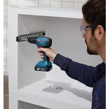 Bosch Gsr 185 Li Akülü Delme Vidalama Makinası 18 V Li-on Akü ve Metal Mandren ile Ergonomik