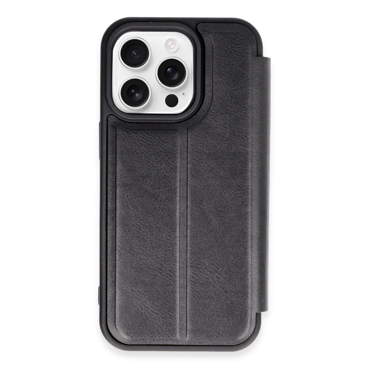 iPhone 14 Pro Kılıf Flip Cover - Siyah