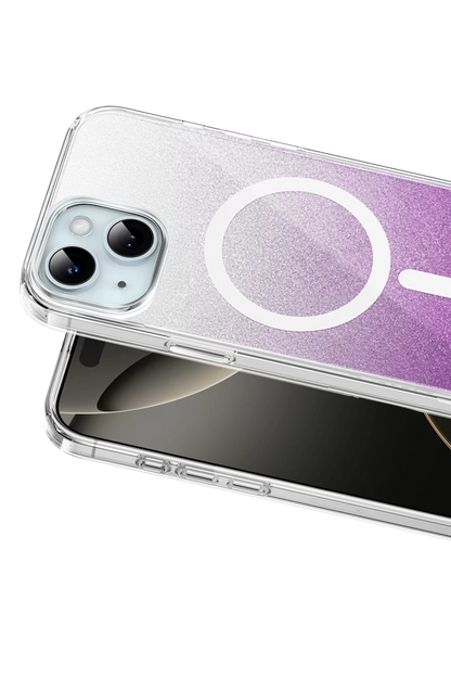 Onegif iPhone 14 Sora Simli Magsafe Kapak - Mor