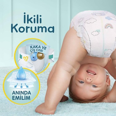 Ultra Fırsat Paket 4 Numara Bebek Bezi 84 Adet