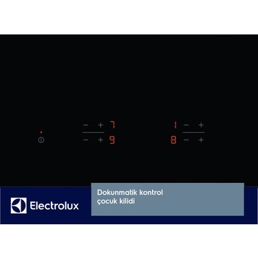 Electrolux EHF6240IOK 59 cm Elektrikli Ankastre