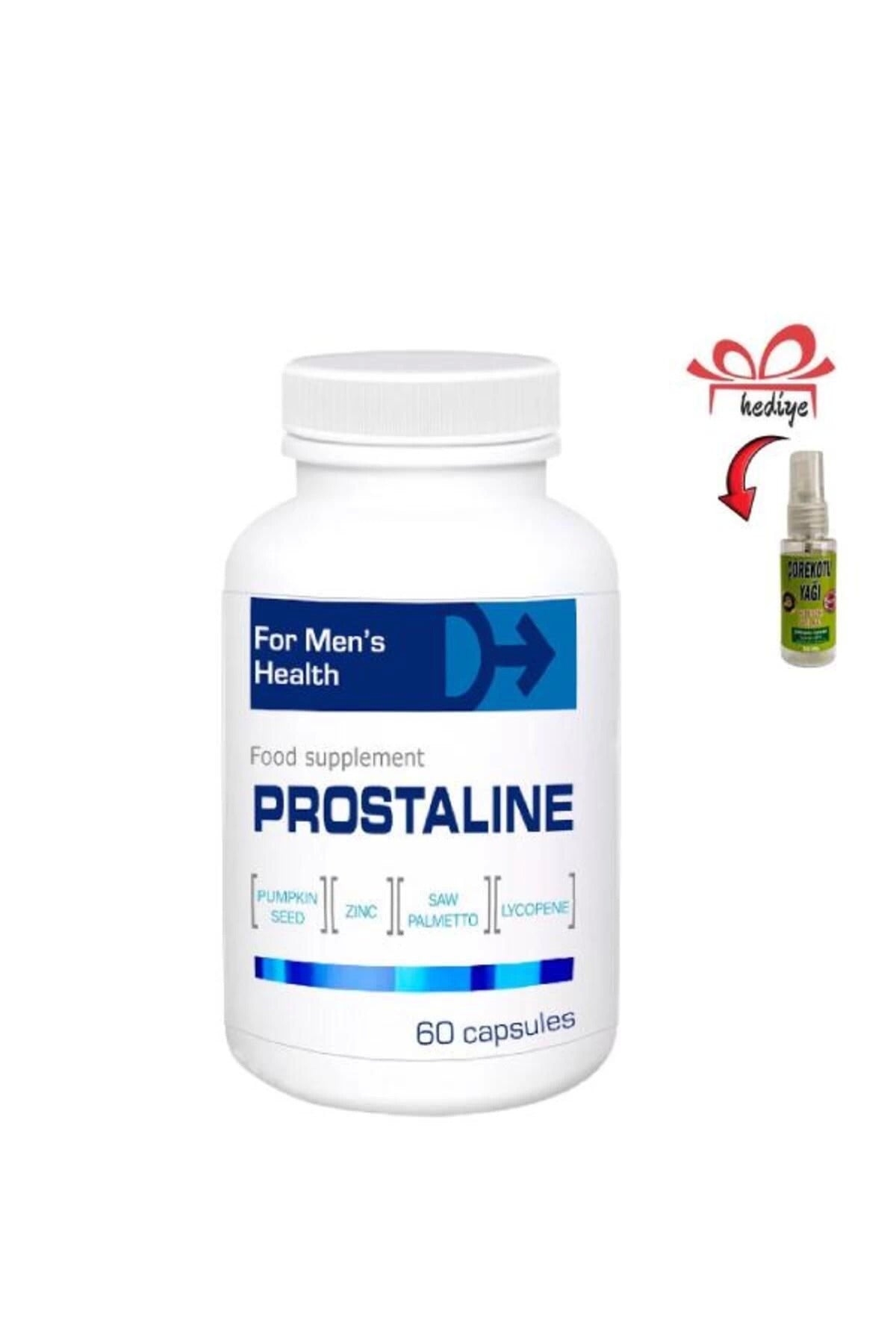 Prostaline Erkeklere Özel Destekleyicii 60'lı X 1 Adet Çörekotu Yağı
