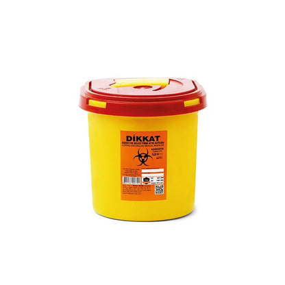 Enfekte Tıbbi Atık Kovası - 1.3 lt