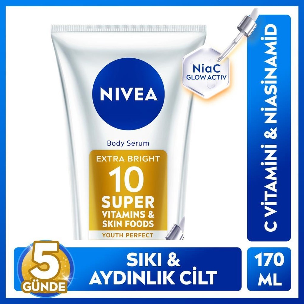 170 ml Aydınlatıcı Vücut Losyonu ile Cilt Aydınlatma