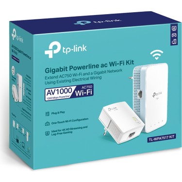 Tp-Link TL-WPA7517 300 Mbps Gigabit Powerline