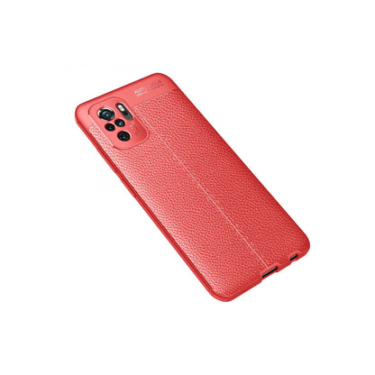 Redmi Note 10 Kılıf Auto Focus Kapak - Kırmızı