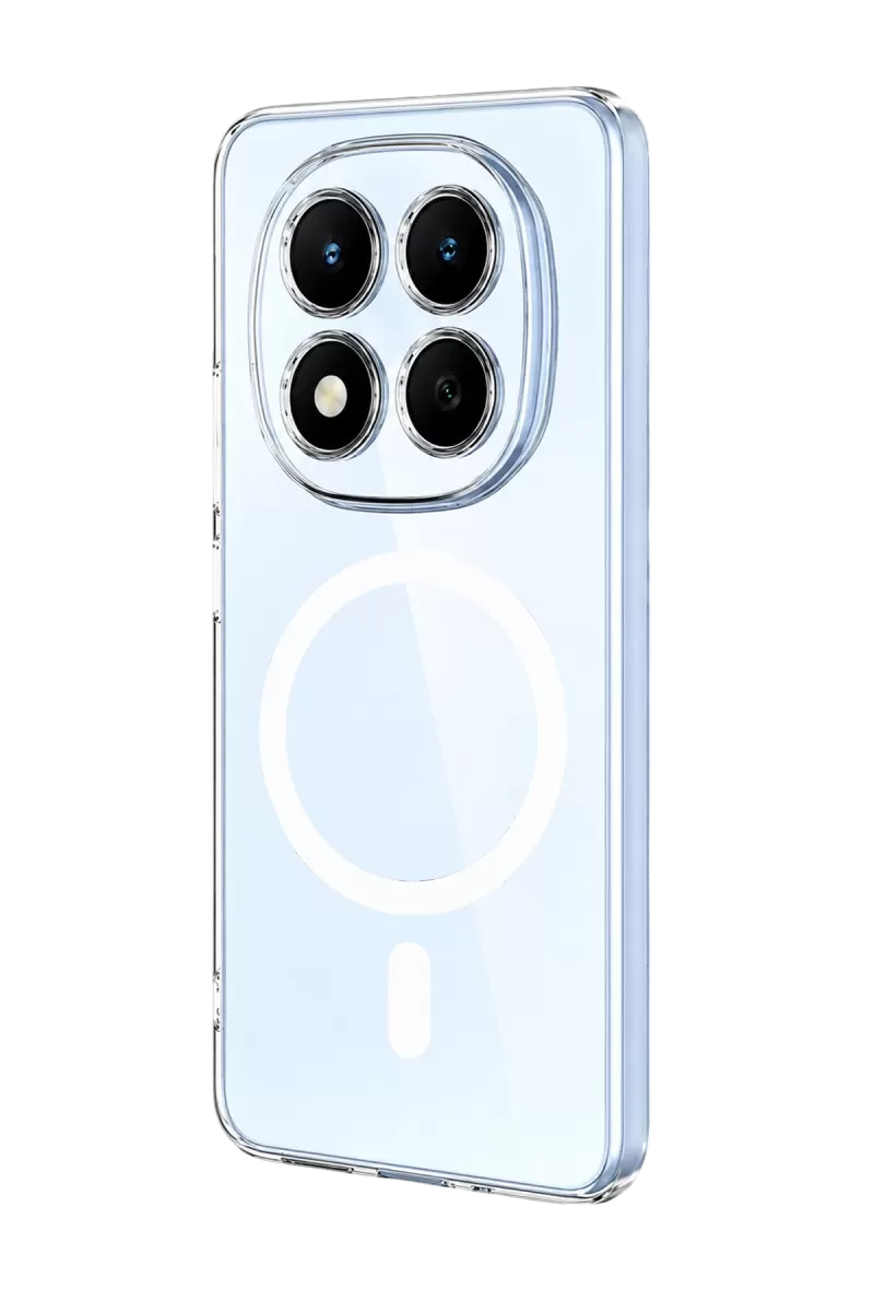 Note 15 Pro 5G Combo Sert Şeffaf Magsafe Kapak - Şeffaf