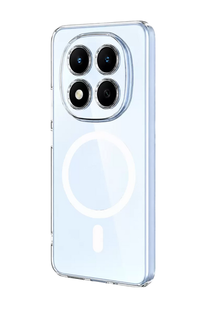 Note 15 Pro 5G Combo Sert Şeffaf Magsafe Kapak - Şeffaf