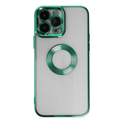 iPhone 14 Pro Kılıf Slot Silikon - Köknar Yeşili