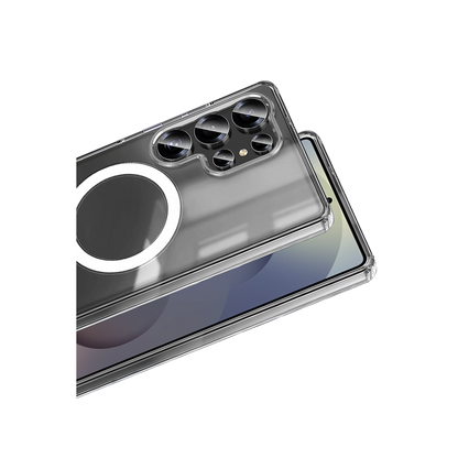Galaxy S26 Ultra Magneticsafe Şeffaf Silikon - Şeffaf