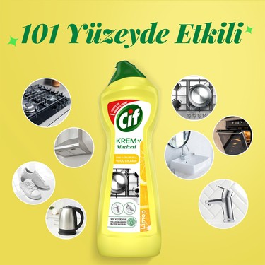 750 ml Limon Aromalı Yüzey Temizleyici Ürün