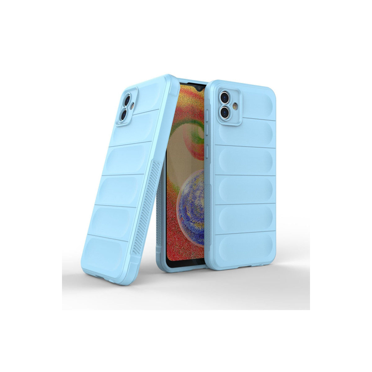Galaxy A04 Kılıf Optimum Silikon - Sky Blue