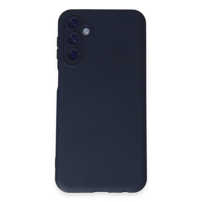 Galaxy M34 5G Kılıf Nano içi Kadife Silikon - Lacivert