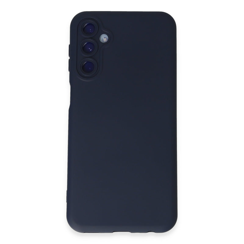 Galaxy M34 5G Kılıf Nano içi Kadife Silikon - Lacivert