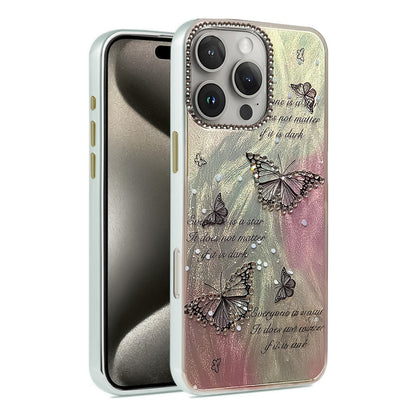 iPhone 16 Pro Kılıf Blade Aynalı Desenli Kapak - Desen 6