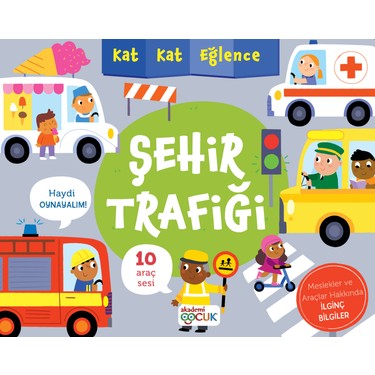 Sesli Araç Trafiği Eğlencesi - 10 Farklı Sesli Kitap