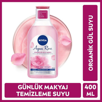 Micellar Makyaj Temizleme Suyu, Organik Gül Suyu ile Zenginleştirilmiş