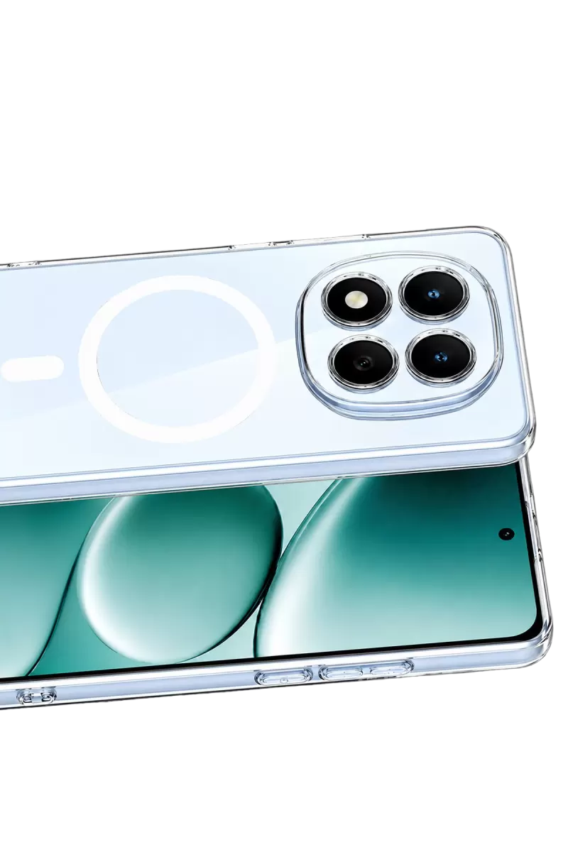 Note 15 Pro 5G Combo Sert Şeffaf Magsafe Kapak - Şeffaf
