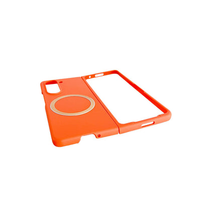 Galaxy Z Fold 5 Kılıf Mata Fold Kapak - Lila