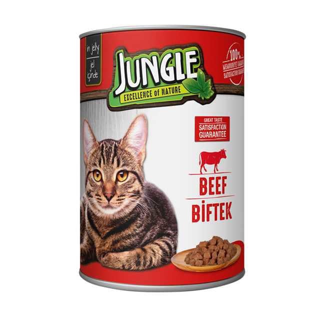 Kedi Konserve Biftekli 400gr 1 Adet