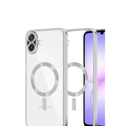 Galaxy A07 4G Kross Magneticsafe Kapak - Gümüş