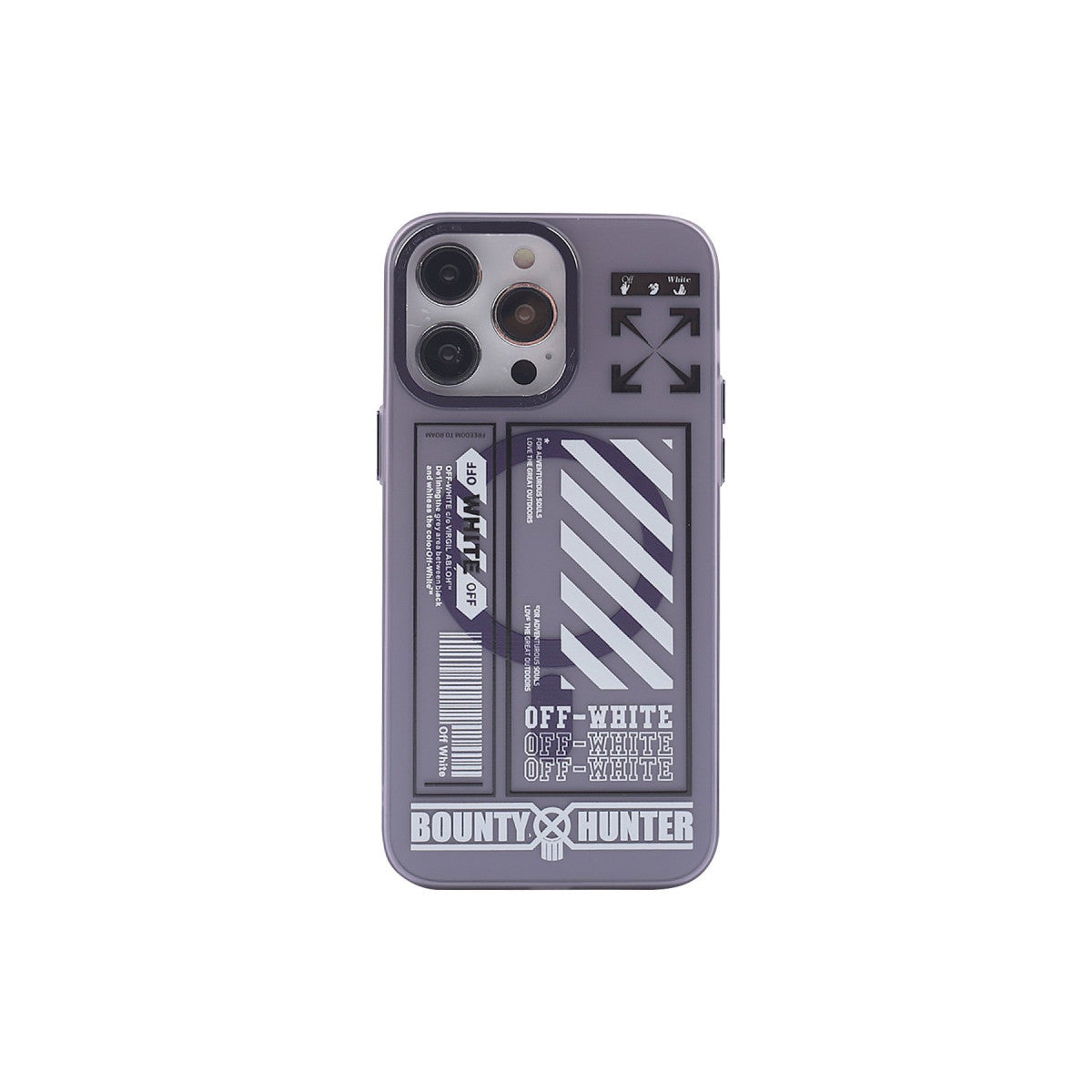 iPhone 14 Pro Kılıf Apollo Magneticsafe Desenli Kapak - Apollo Mor - 1