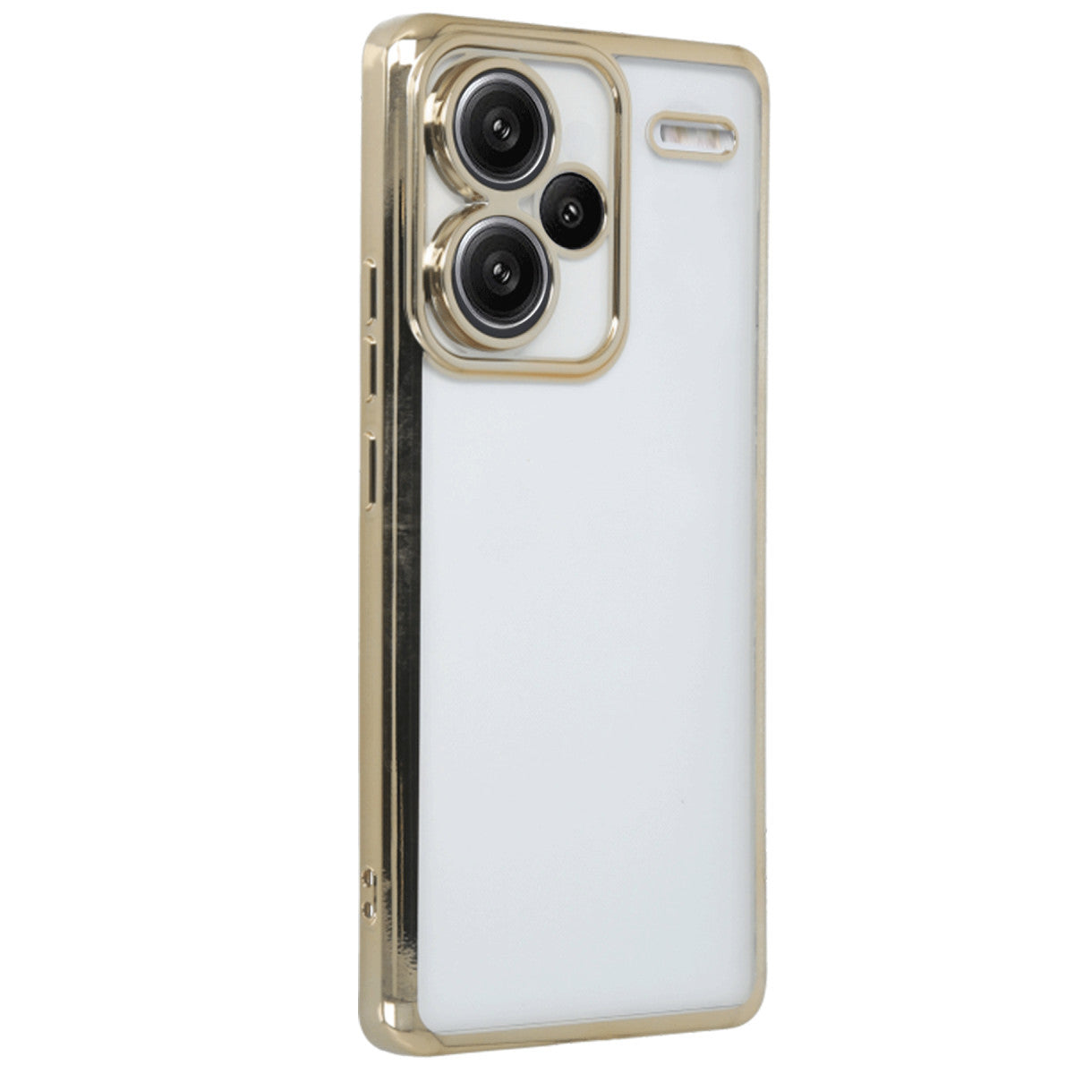 Redmi Note 13 Pro Plus Kılıf Razer Lensli Silikon - Gold