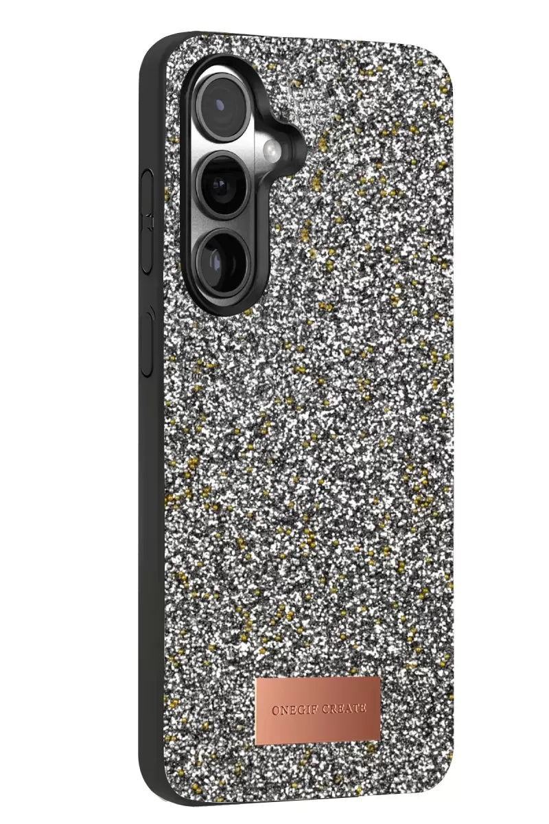 Galaxy S24 Bright Simli Kapak - Gold