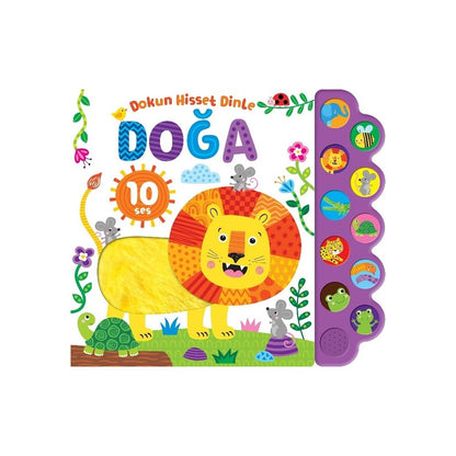 Dokun, Hisset, Dinle - 10 Farklı Ses ile Eğlenceli Kitap